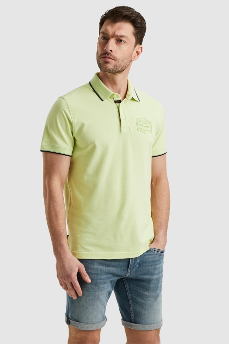 PME legend short sleeve polo stretch pique pa